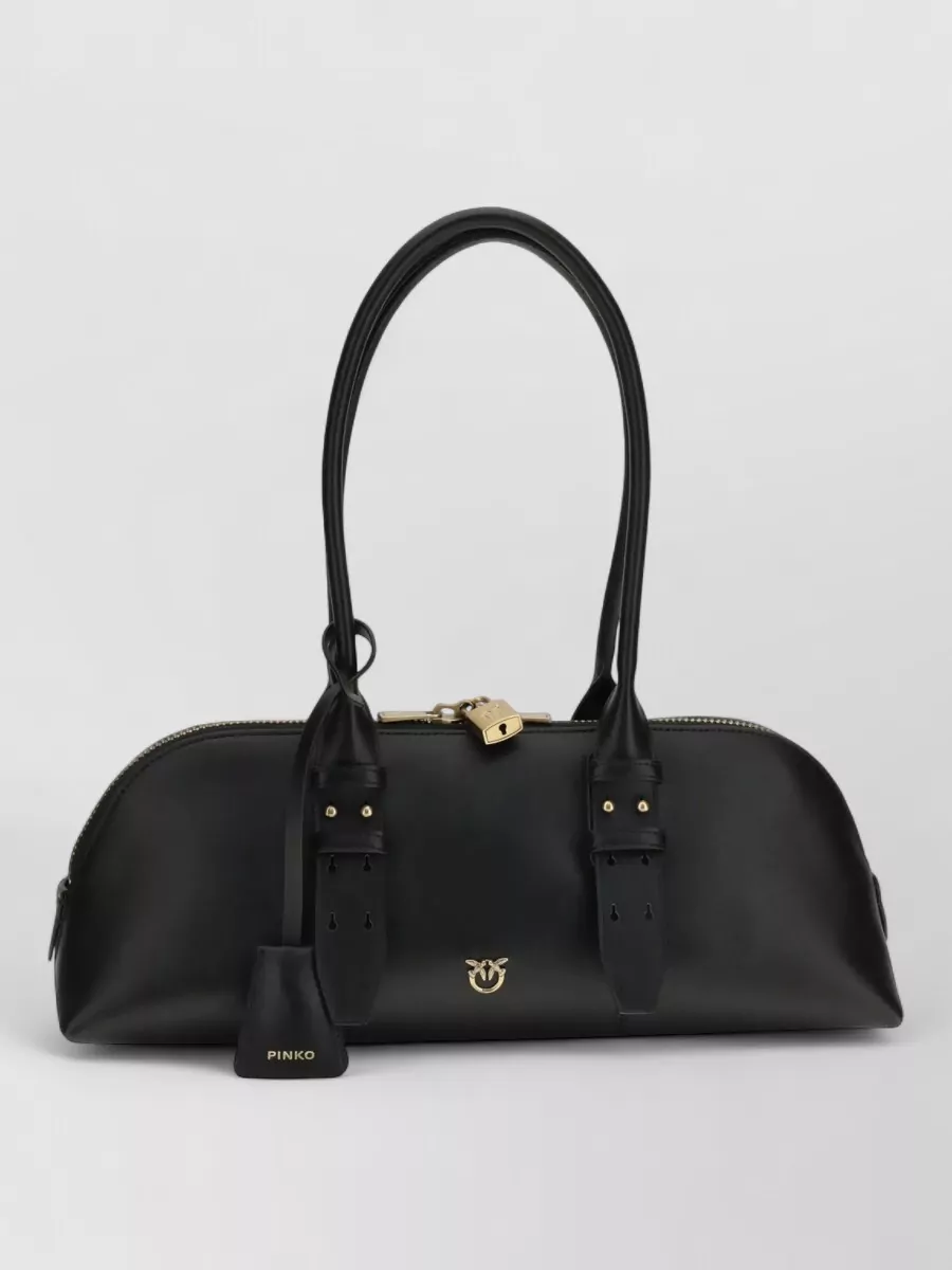 Pinko love bag large faux leather shoulder bag