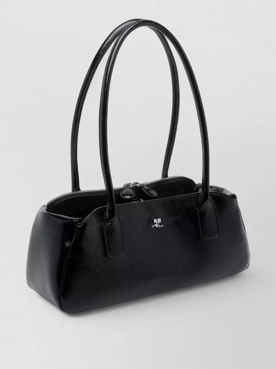 Courrèges Très Courrèges Leather Shoulder Bag