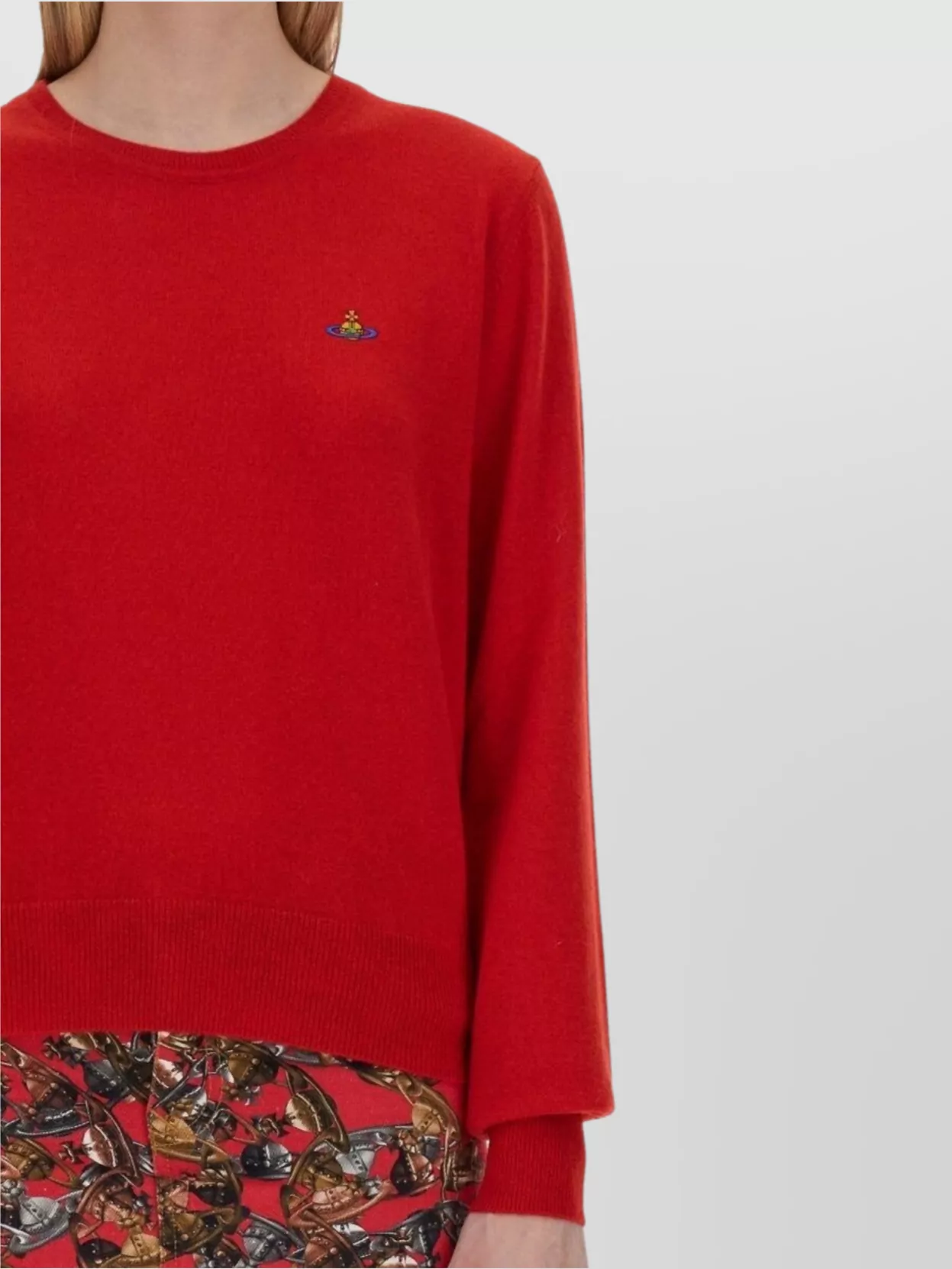 Vivienne Westwood Crew Neck Knitwear Ribbed Cuffs