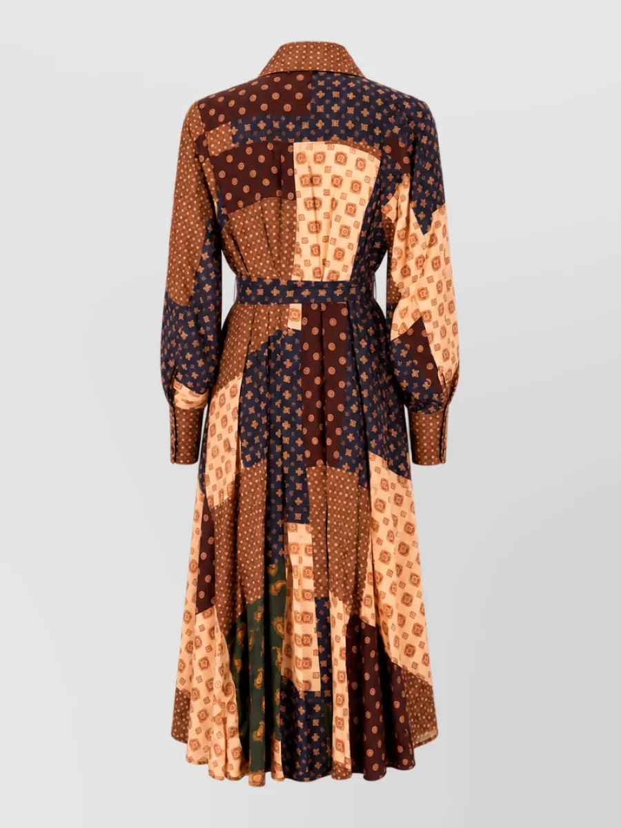 Zimmermann Silk blend printed midi dress