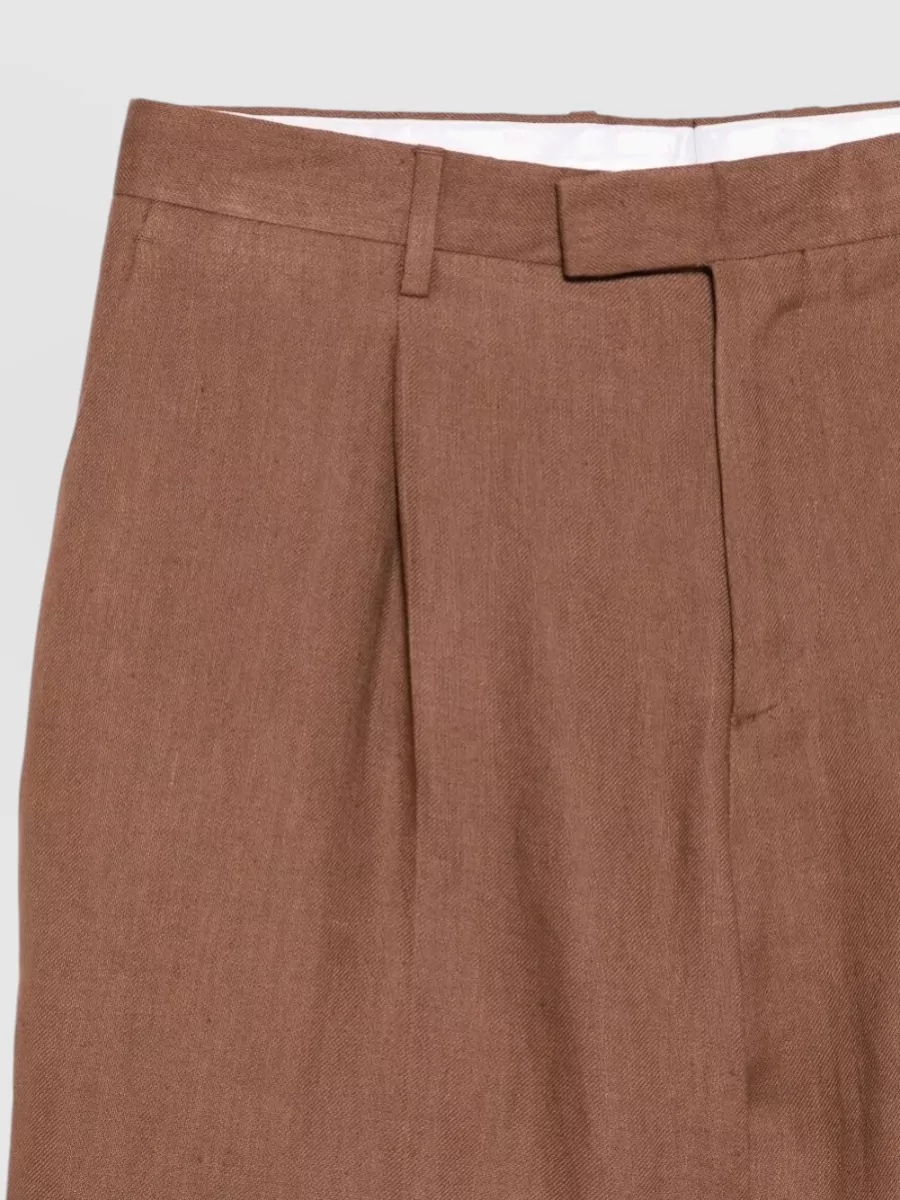 Lardini Linen Tailored Shorts