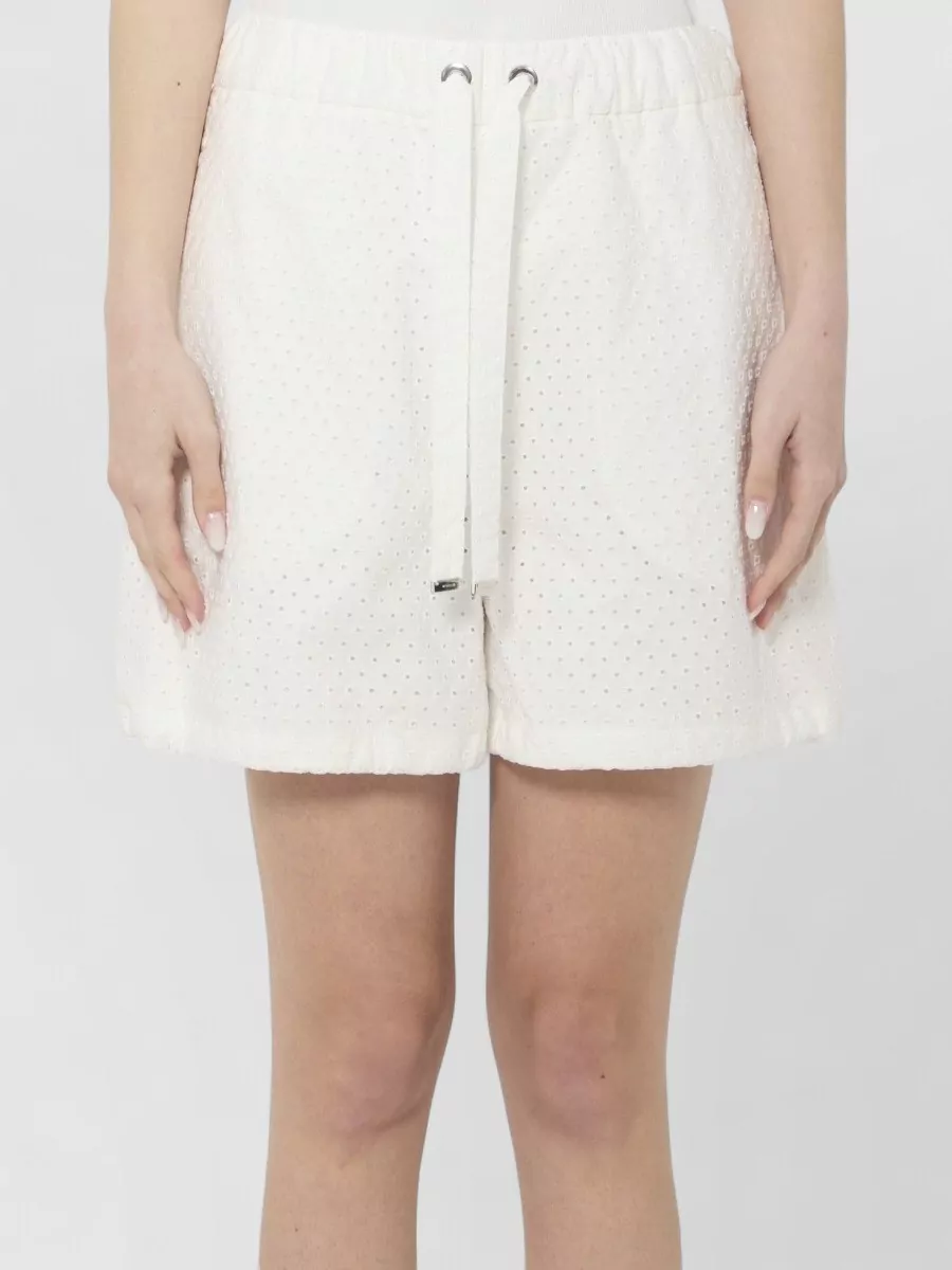 Moncler Cotton Poplin Shorts