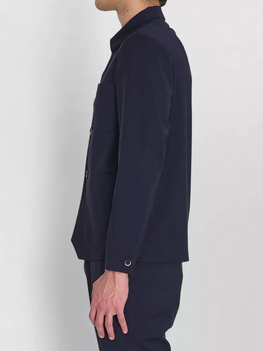 Barena Virgin Wool Regular-Fit Overshirt