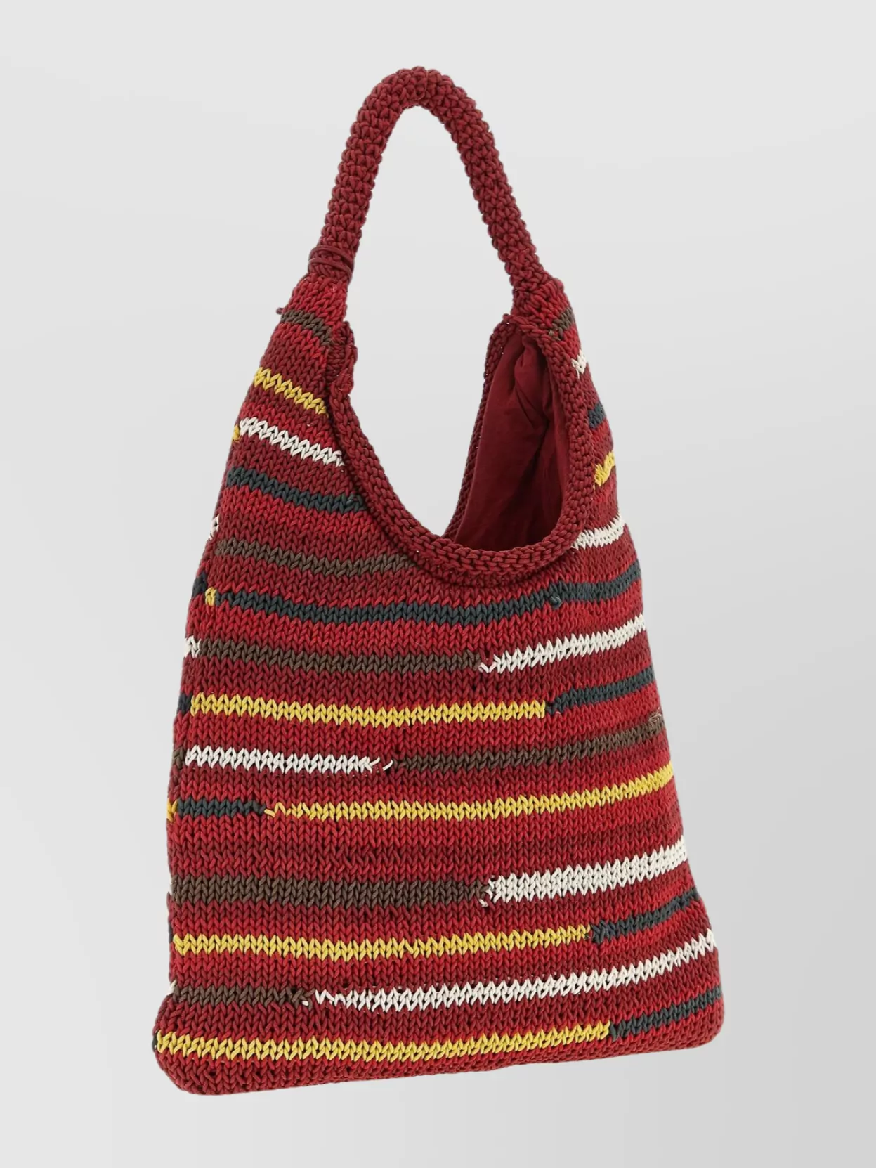 Jw Anderson Soft Knit Hobo Style Shoulder Bag