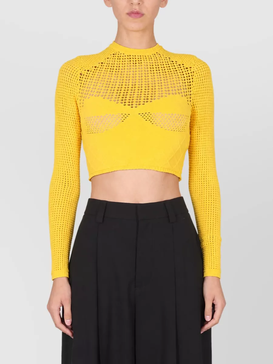 Ambush Cropped Jersey Top
