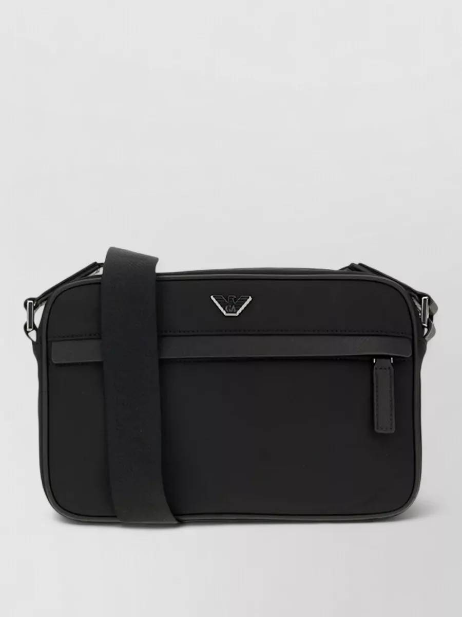 Emporio Armani logo crossbody bag