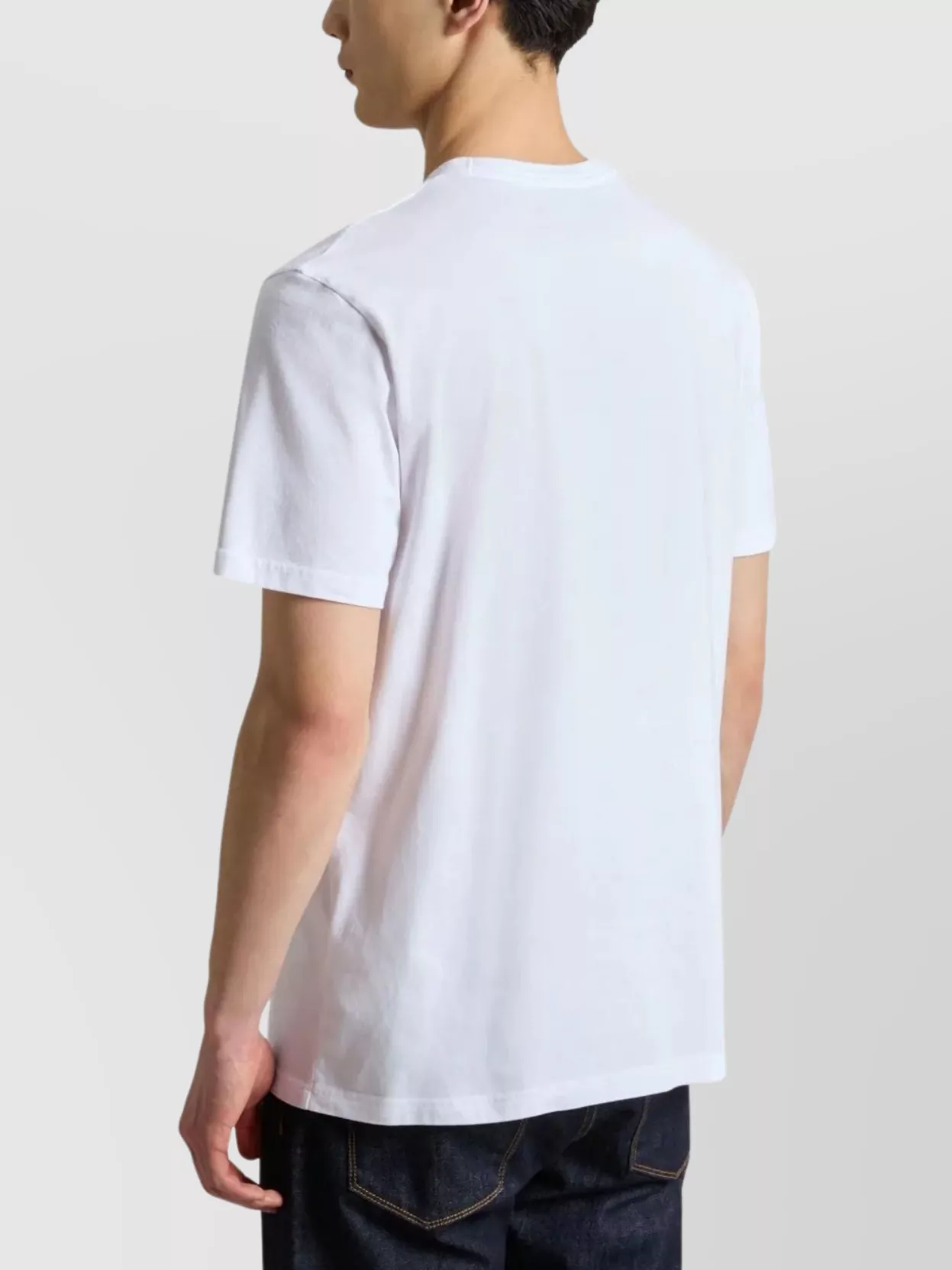 Woolrich Crewneck Logo T-Shirt Soft Texture