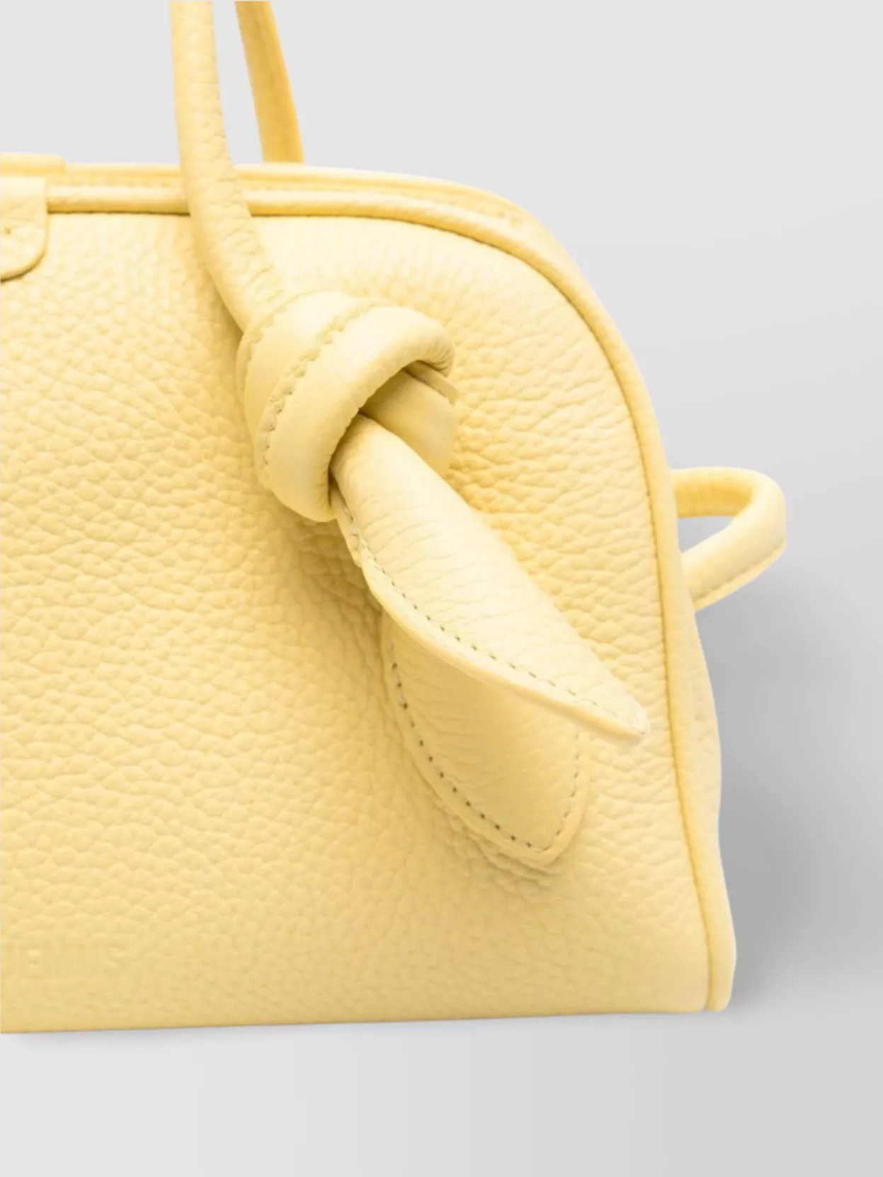 Jacquemus Knotted Detail Tote Bag