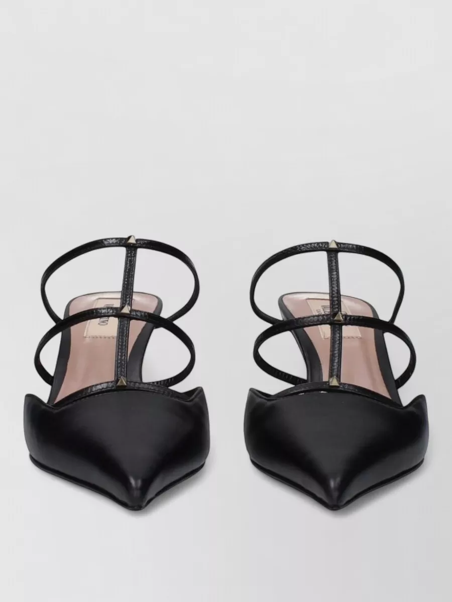Valentino Garavani Leather studded sandals