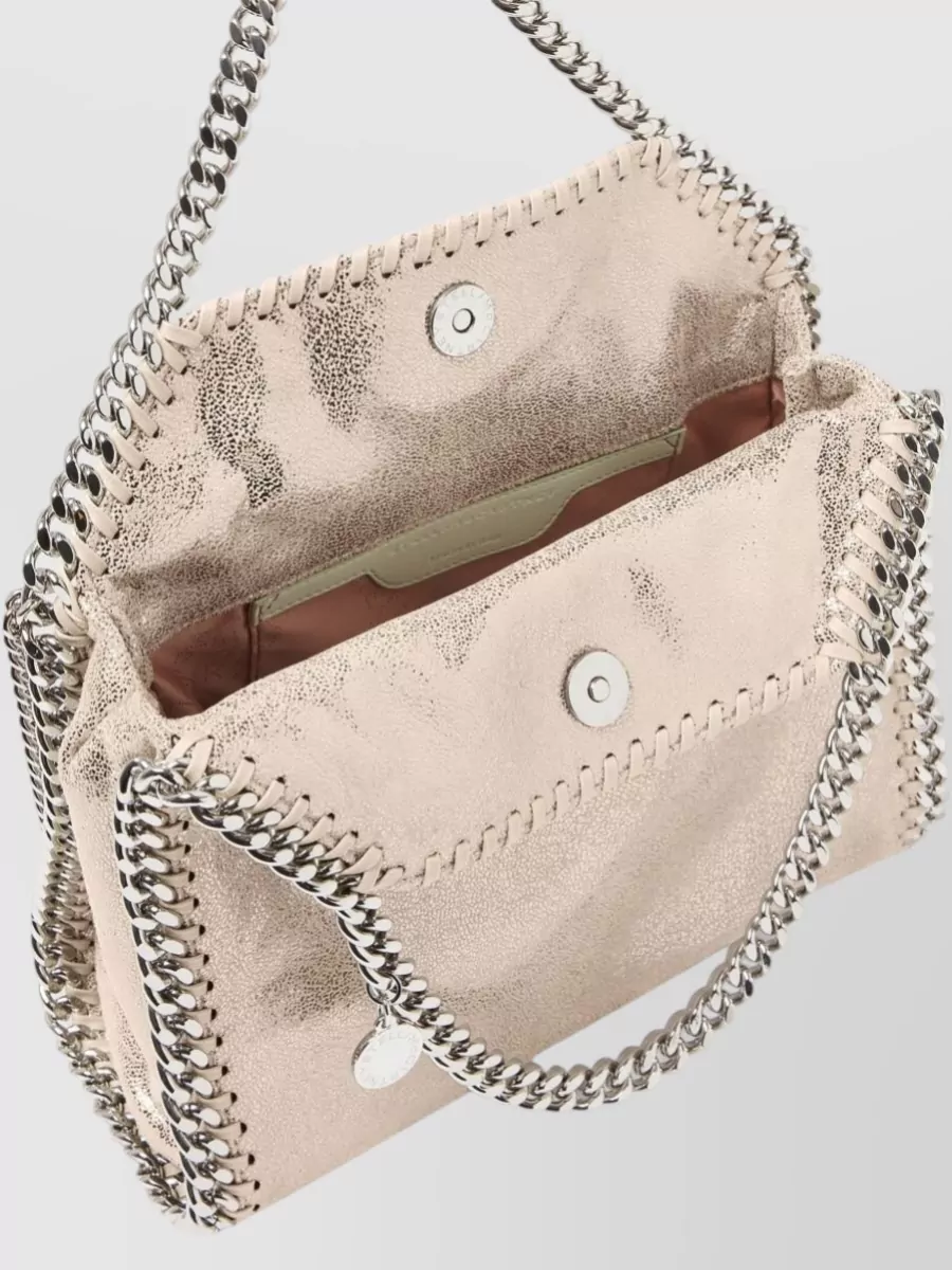 Stella Mccartney Falabella Mini Metallic Shoulder Bag