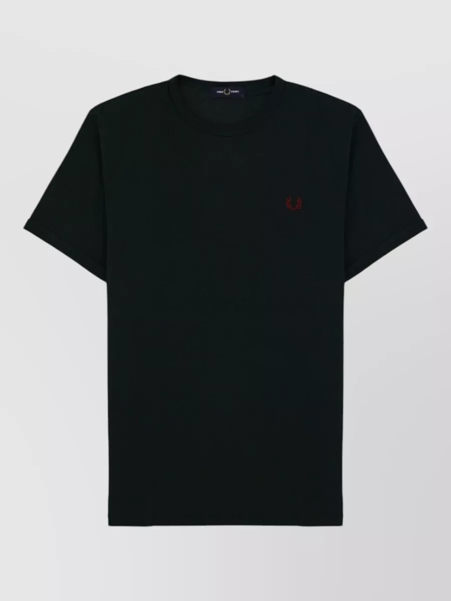 Fred Perry cotton logo print t-shirt