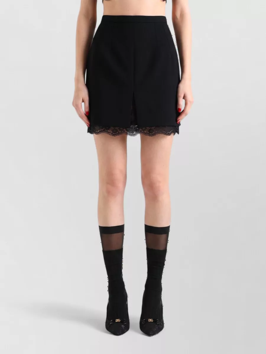 Dolce&Gabbana virgin wool mini skirt