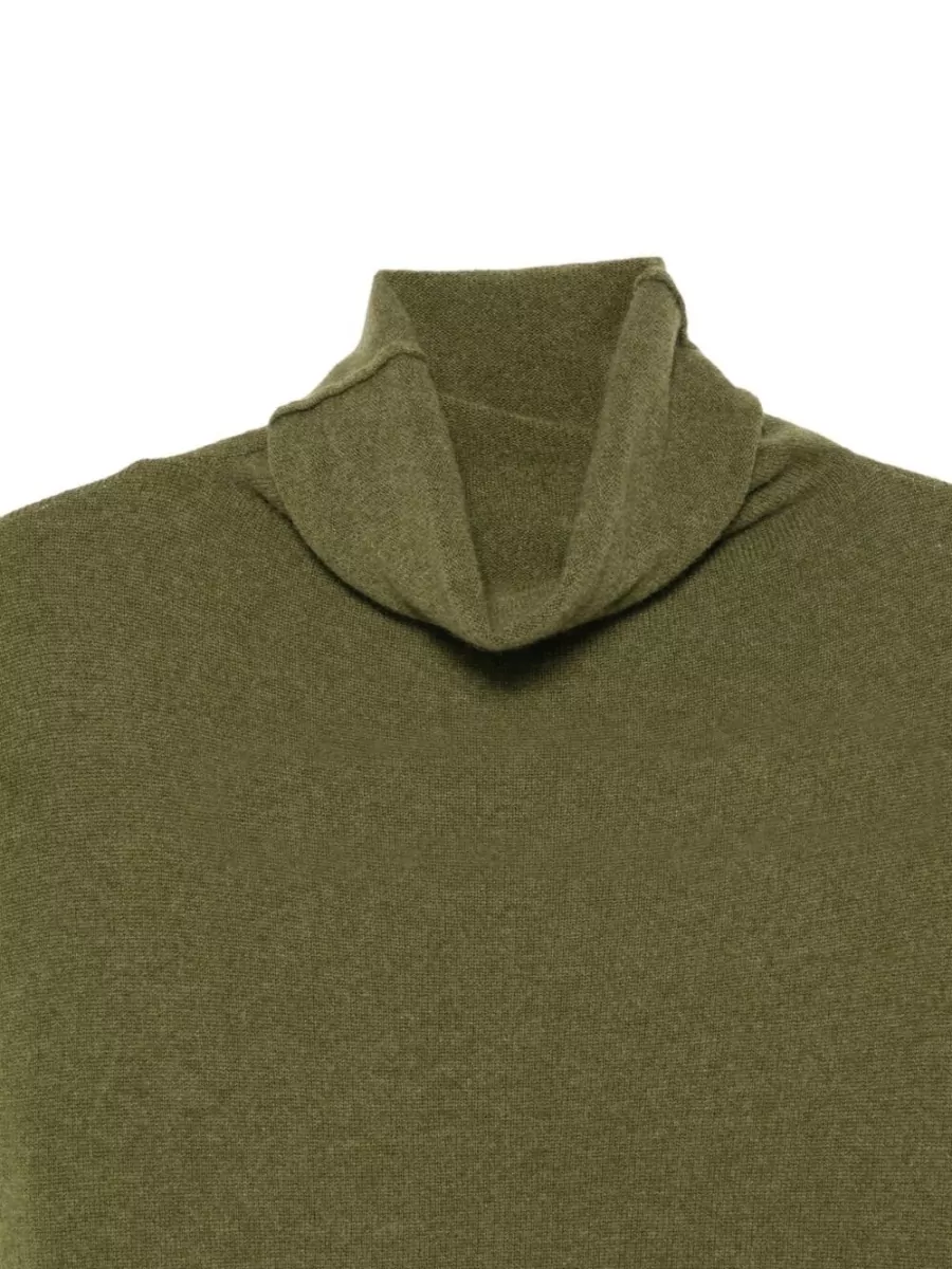Ct Plage Cashmere Ribbed Turtleneck Sweater