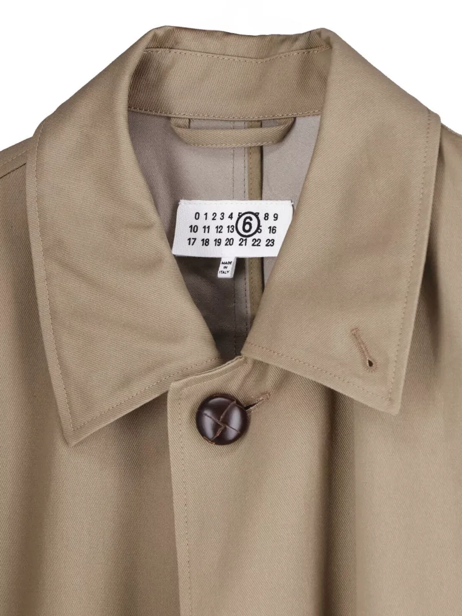Mm6 Maison Margiela Single-Breasted Coat