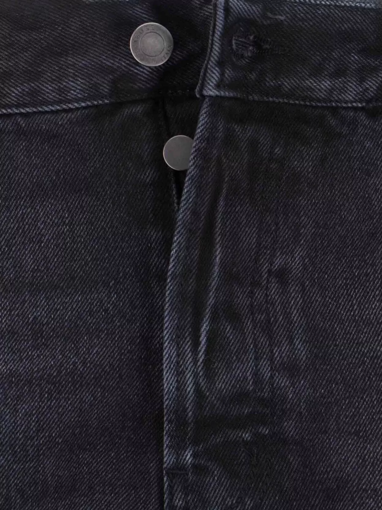 Haikure Straight Leg Five-pocket Trousers With Belt Loops In Black