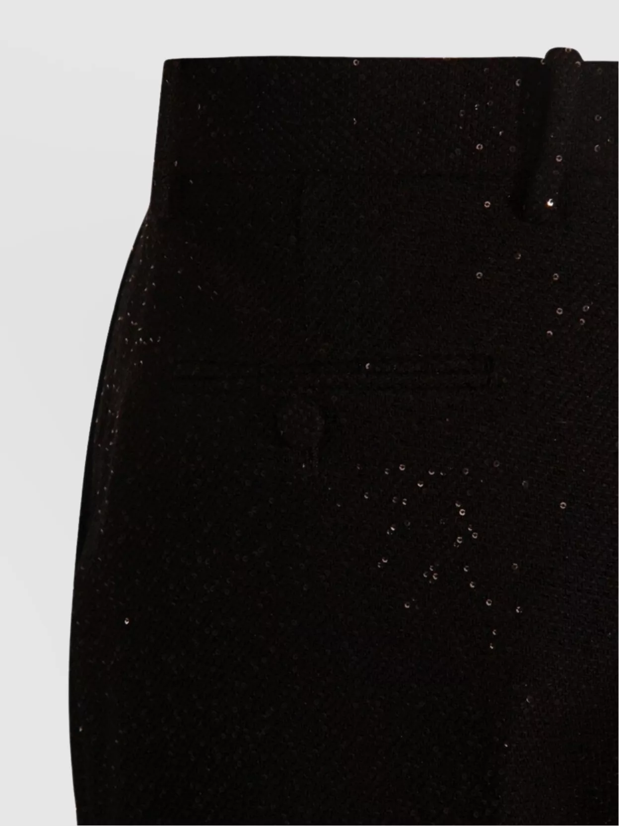 Tom Ford High Waist Trousers Featuring Sequin Embellishments