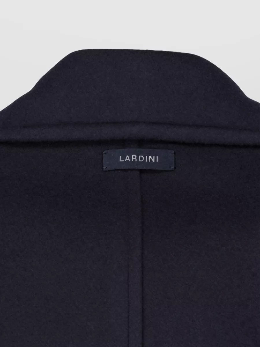 Lardini Virgin Wool Double Breasted Coat