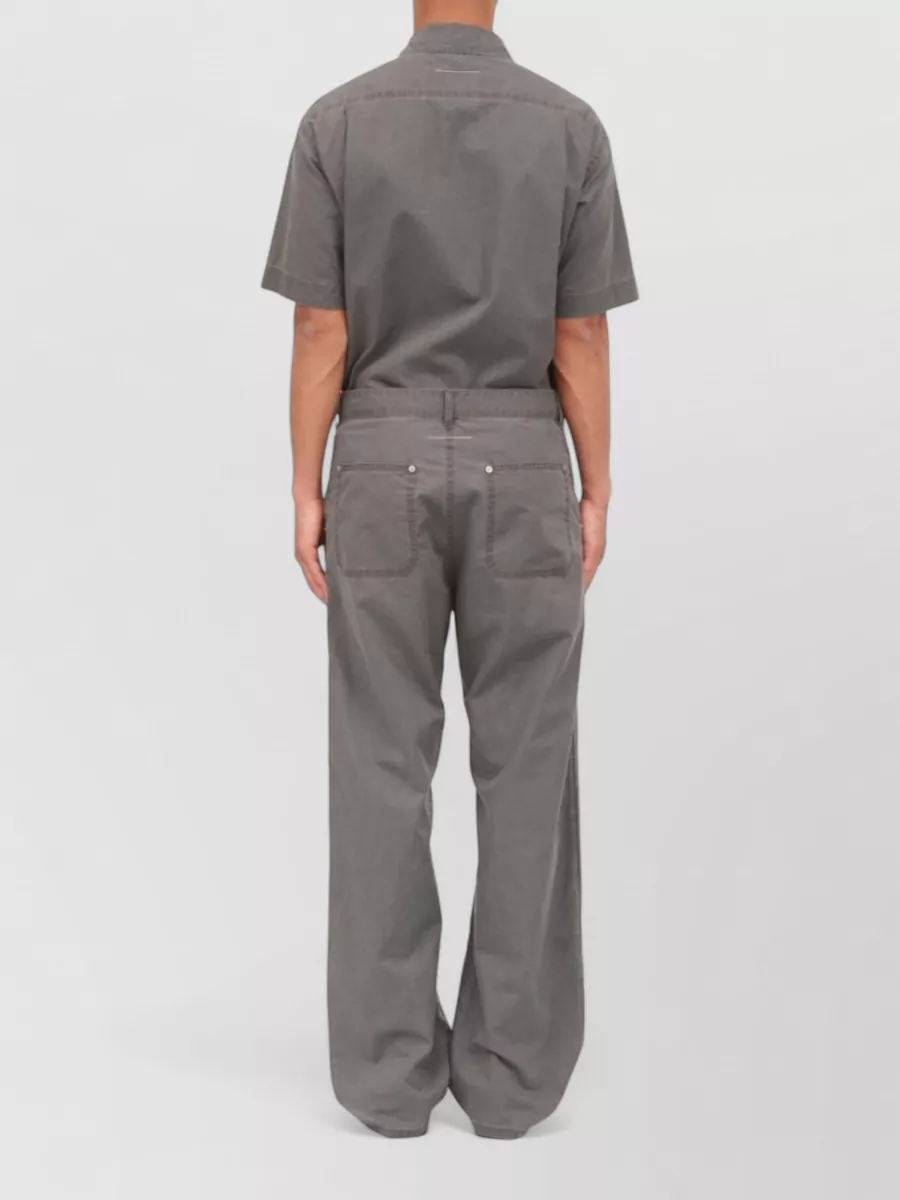 Mm6 Maison Margiela Denim Wide-Leg Jeans