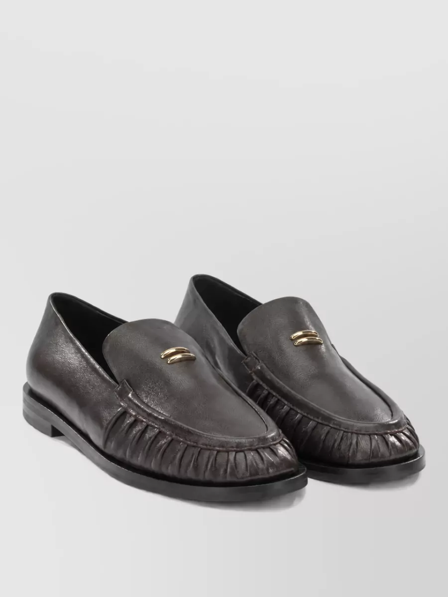 Halmanera leather loafers