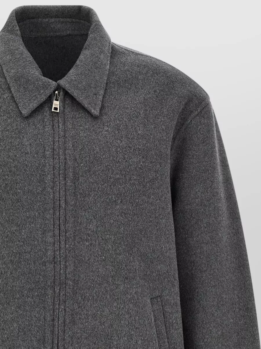 Giorgio Brato Cashmere Wool Single Breasted Coat