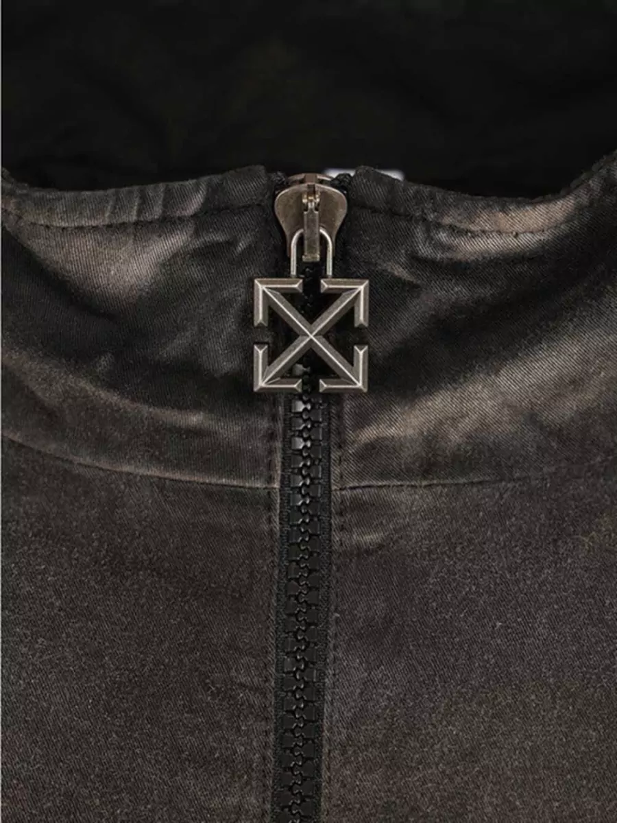 Off-White Cotton Lightweight Jacket