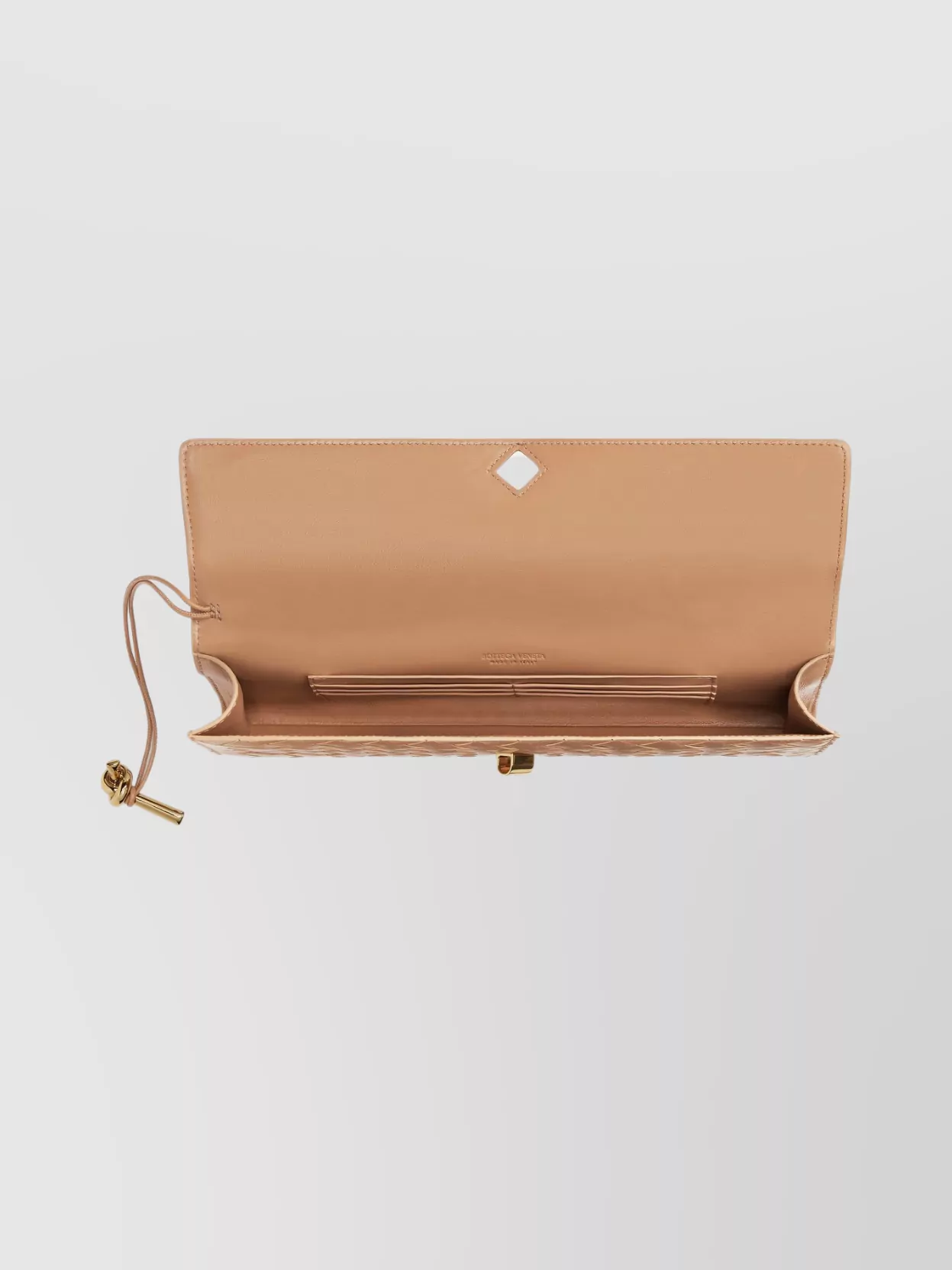 Bottega Veneta Rectangular Woven Clutch Bag Andiamo