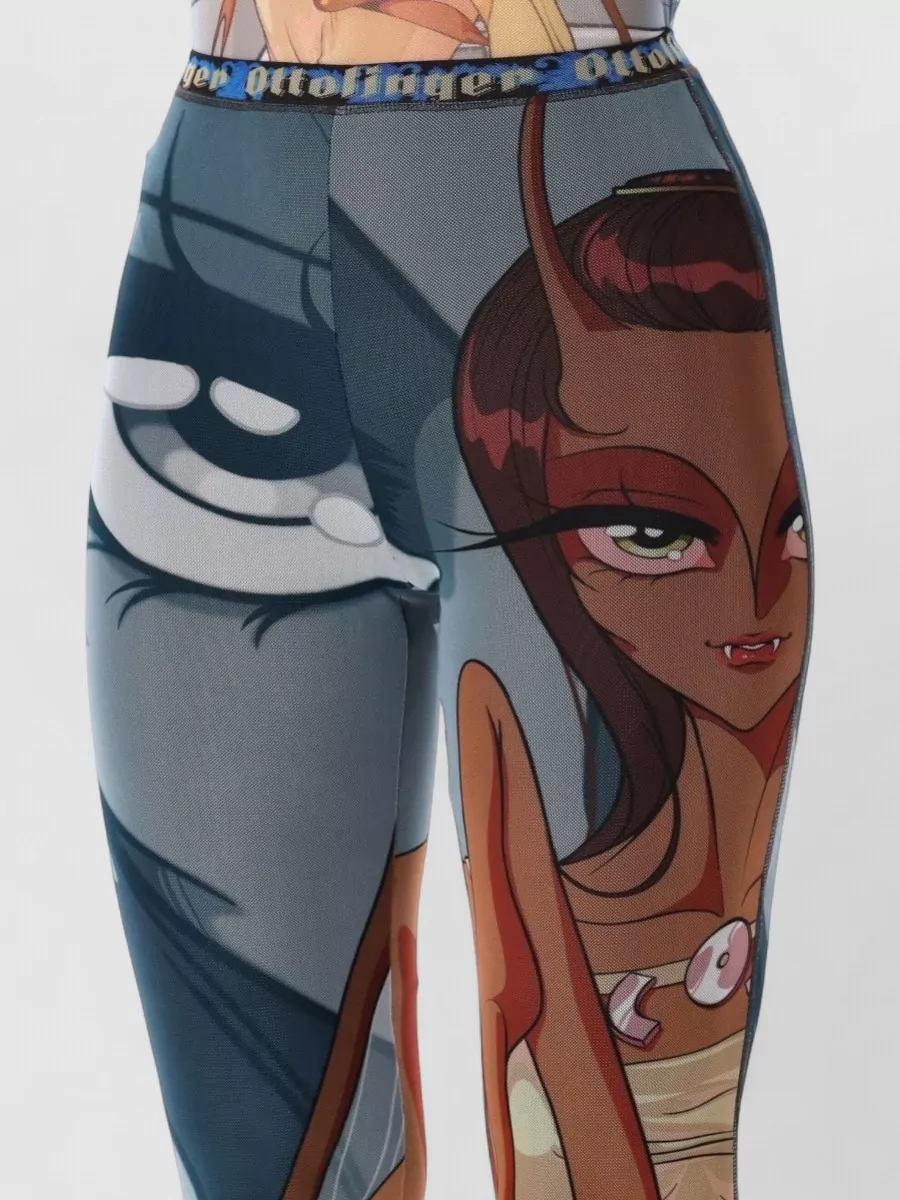 Ottolinger Mesh Slim-Fit Leggings