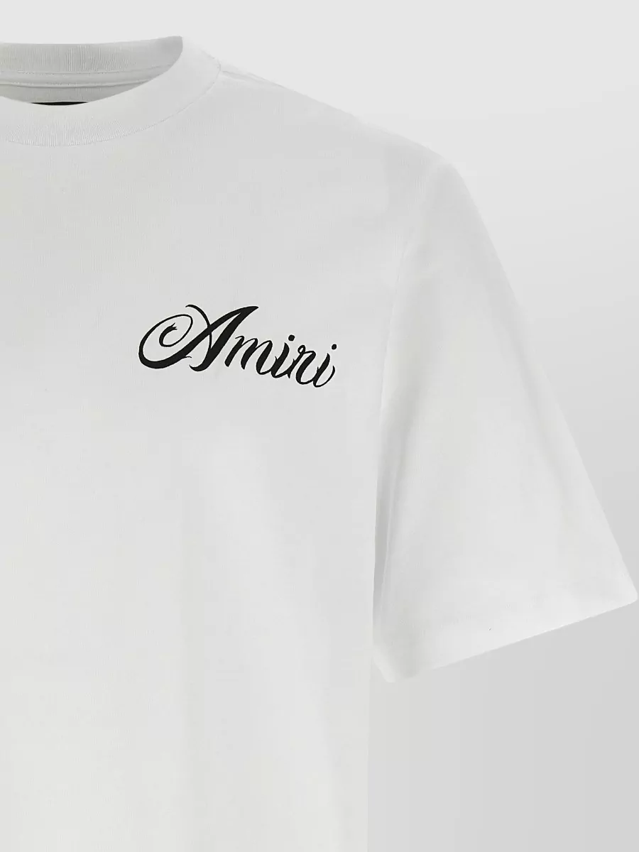 Amiri Mountain Star Graphic Crew Neck T-Shirt