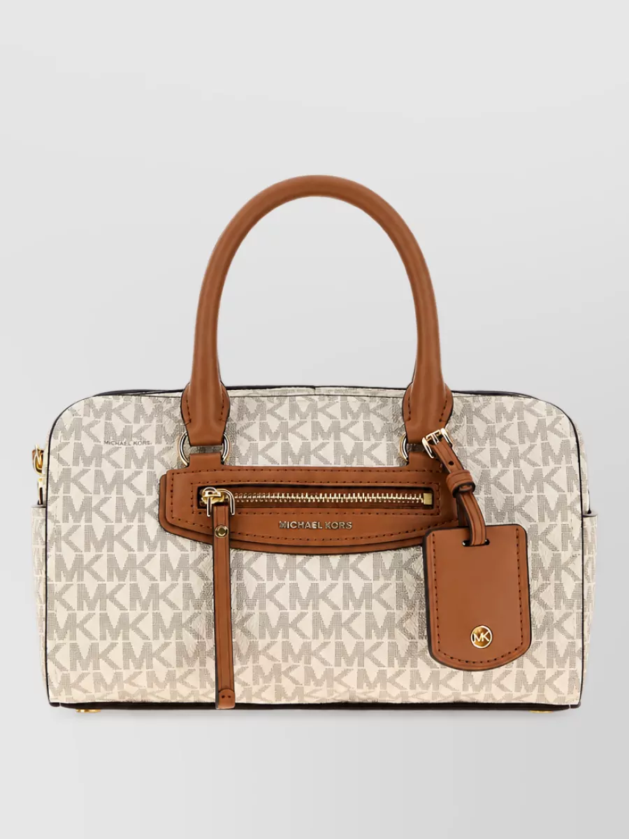 Michael Kors jet set canvas tote bag