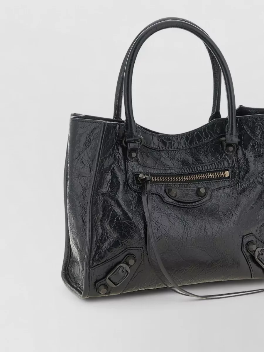 Balenciaga Le City Mini Leather Tote Bag