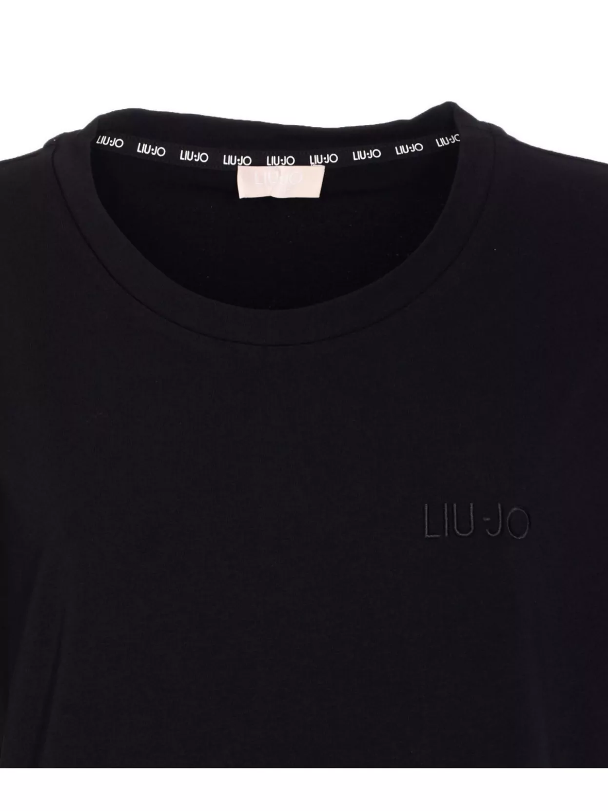 Liu •jo Crewneck T-shirt Button Embellishments