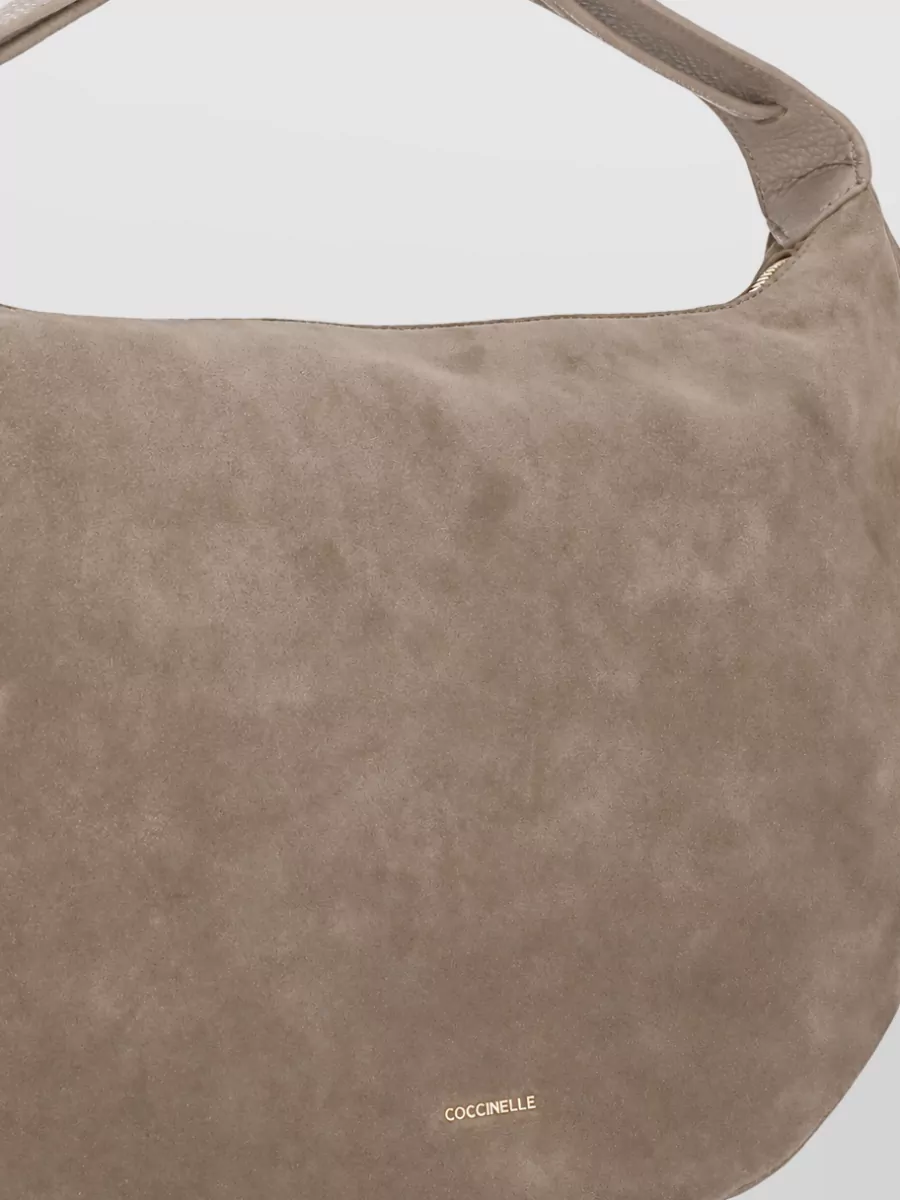 Coccinelle Suede Shoulder Bag