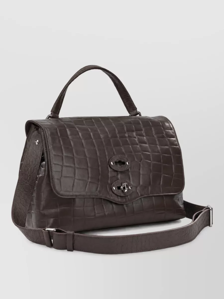 Zanellato leather medium shoulder bag