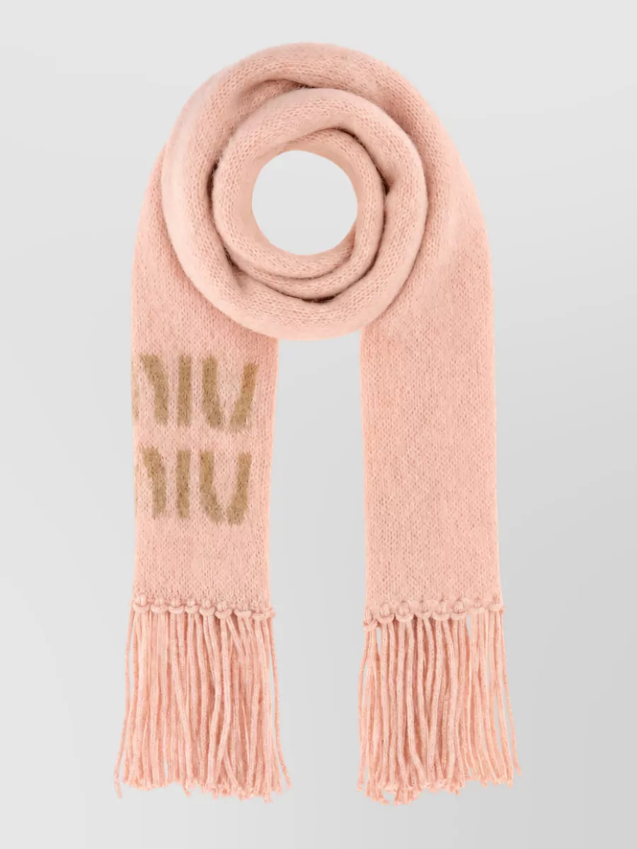 Miu Miu mohair scarf
