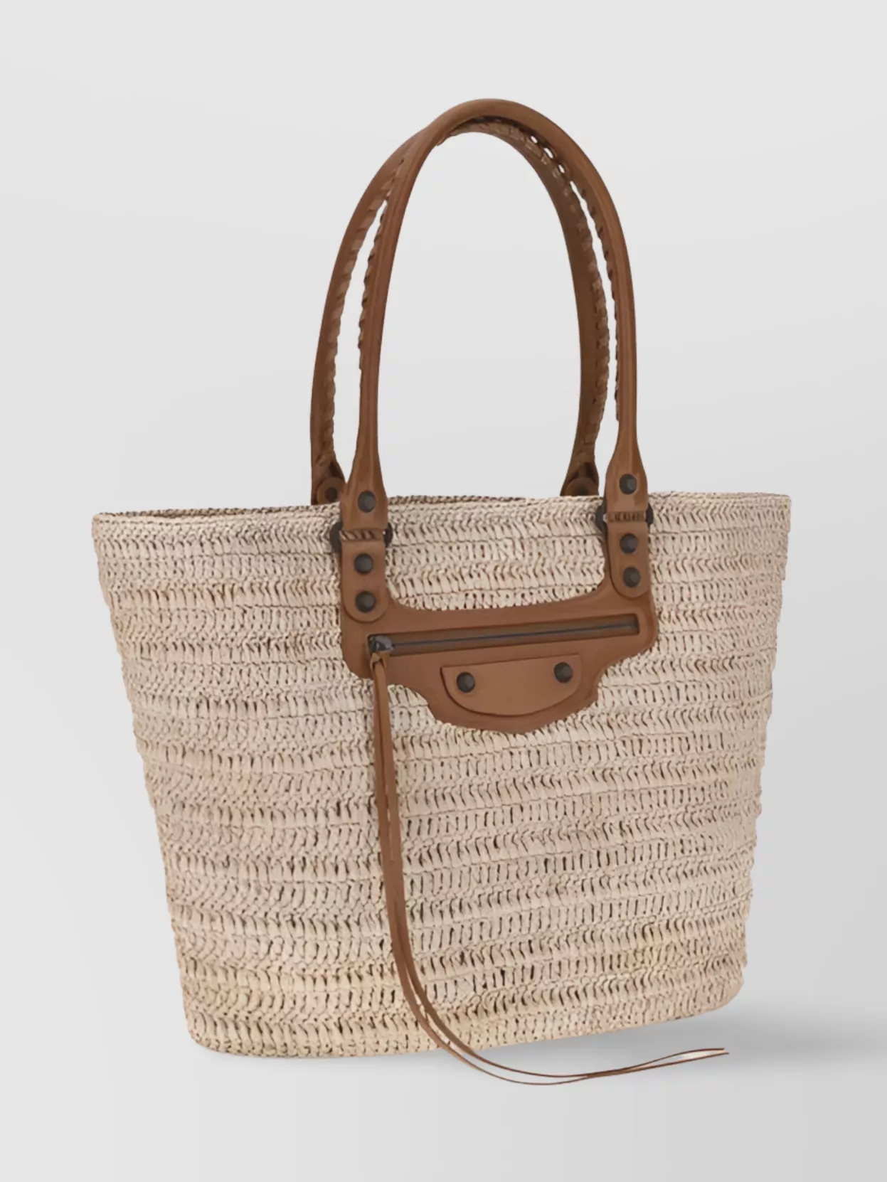 Balenciaga City Woven Shoulder Bag