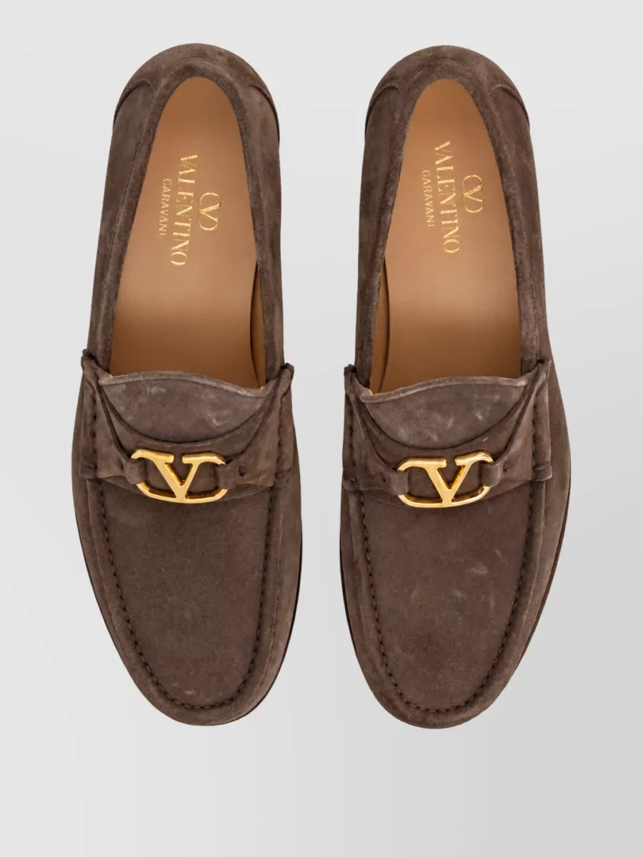 Valentino Garavani Leather Monk Shoes