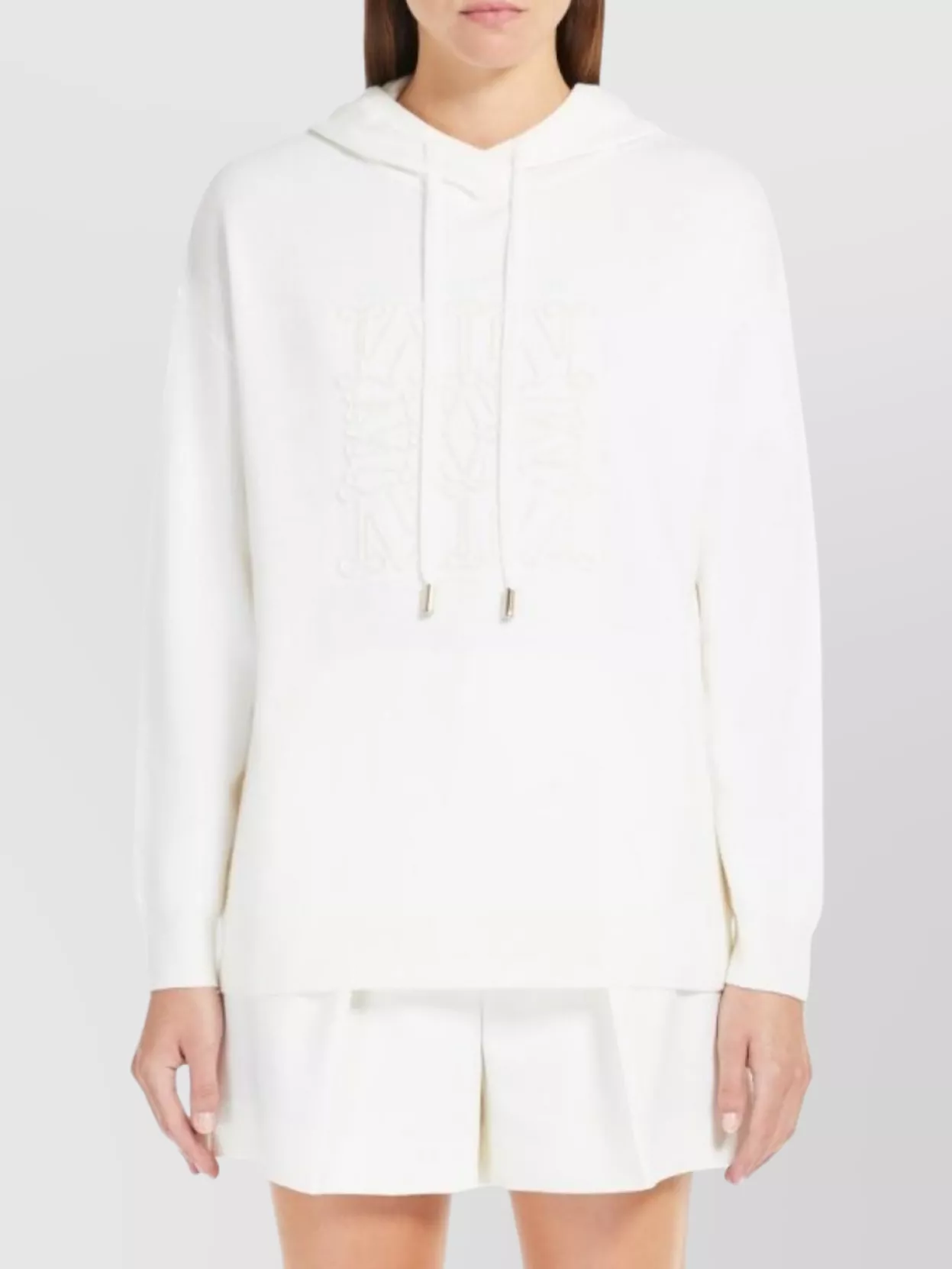 Max Mara Pamir Hooded Wool Sweatshirt