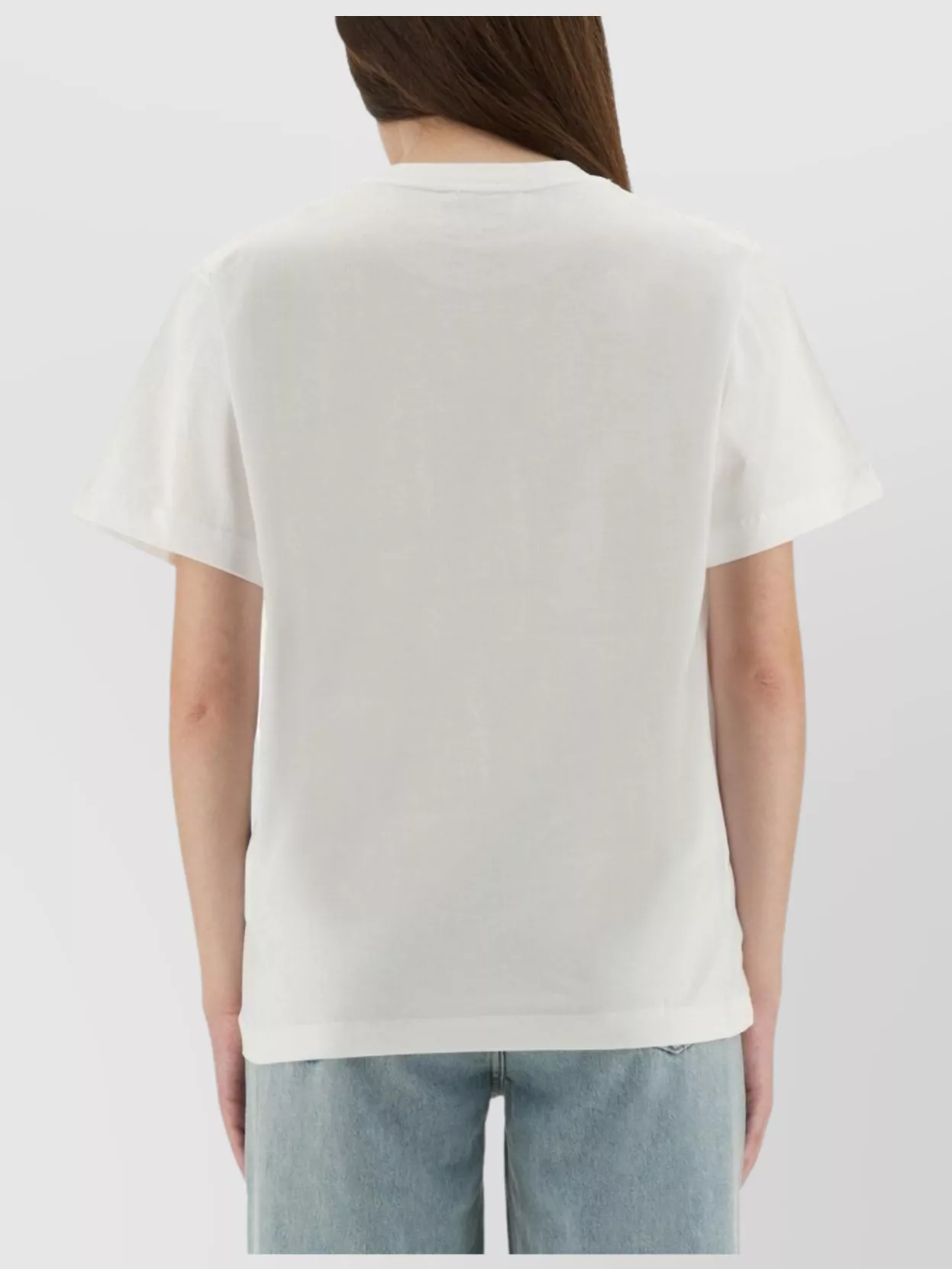 Moschino Crew Neck Graphic Print Short Sleeves Top