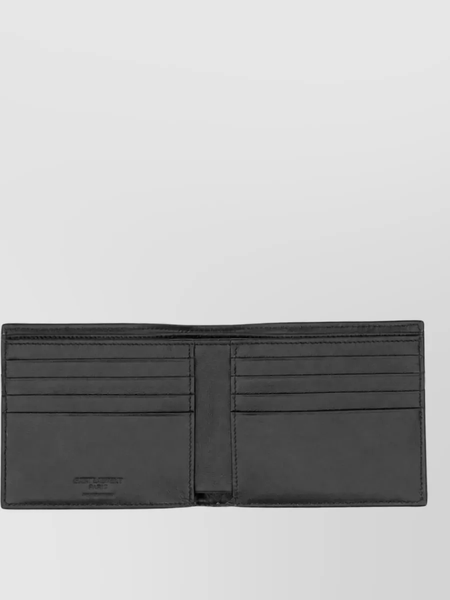 Saint Laurent Leather Bifold Wallet