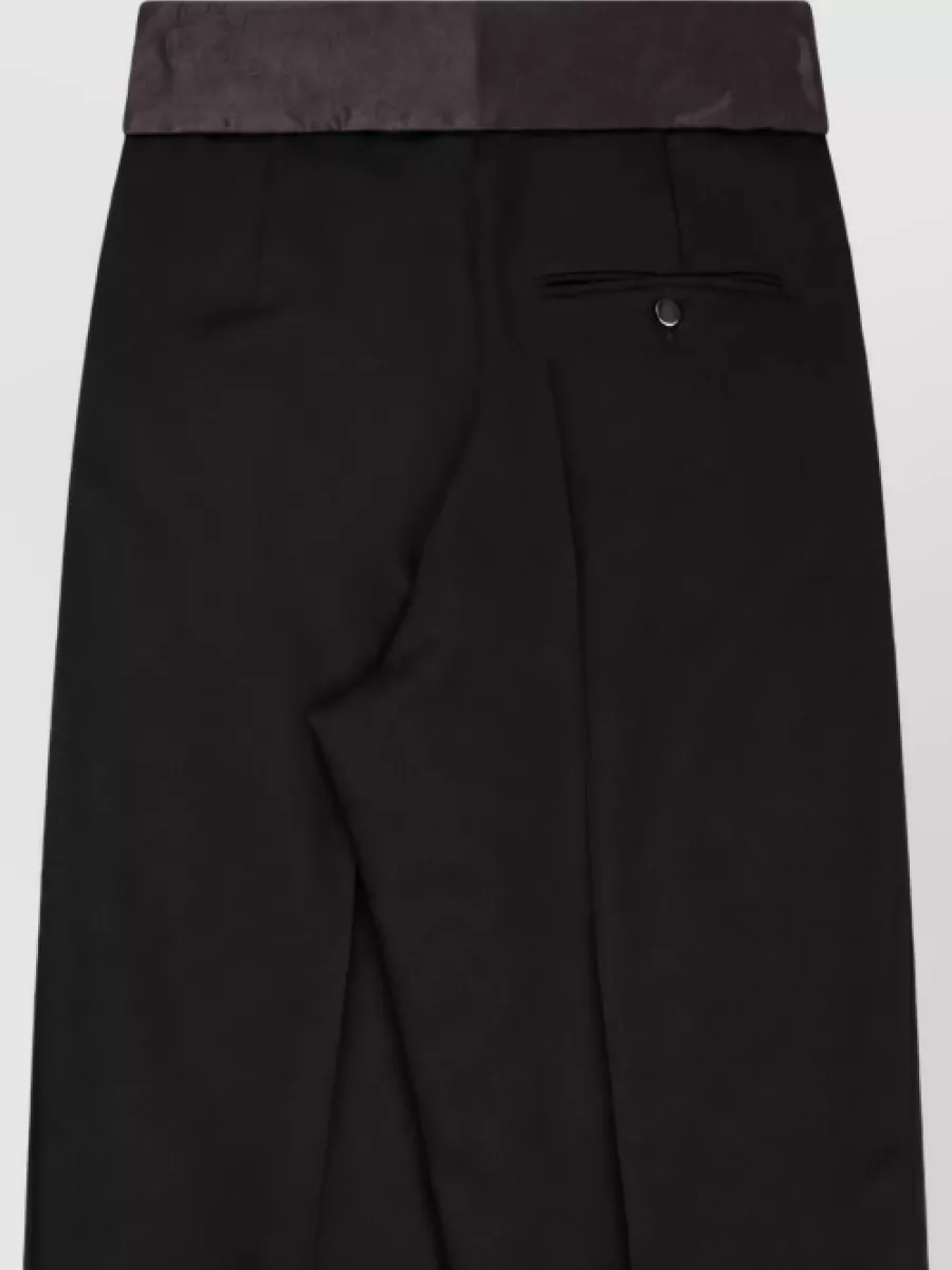 Alysi Virgin Wool Tailored Trousers