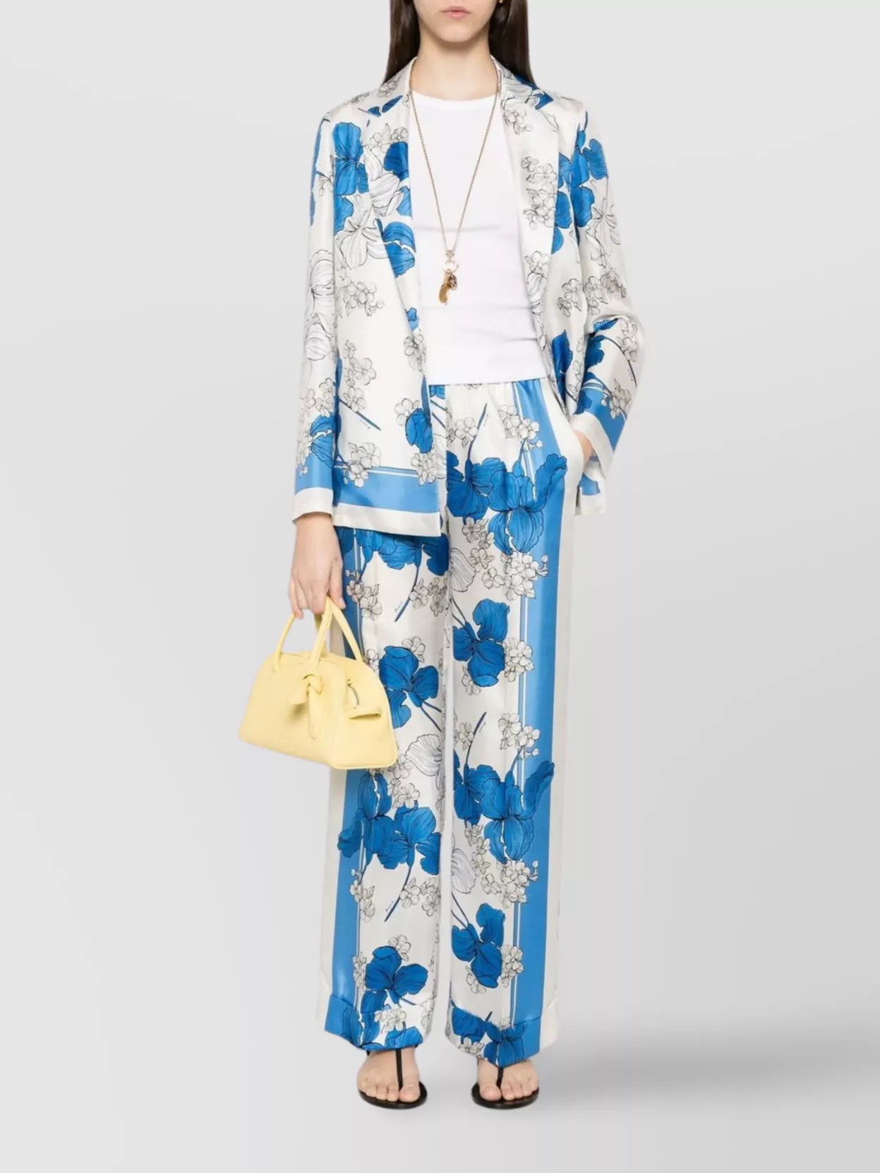P.a.r.o.s.h Floral Print Jacket Front Pockets In Multi