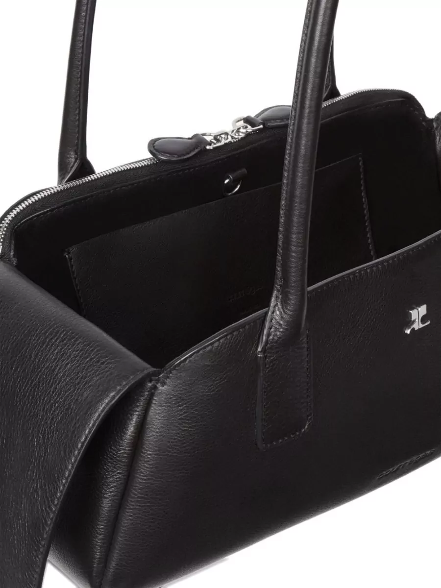 Courrèges Leather Shoulder Bag