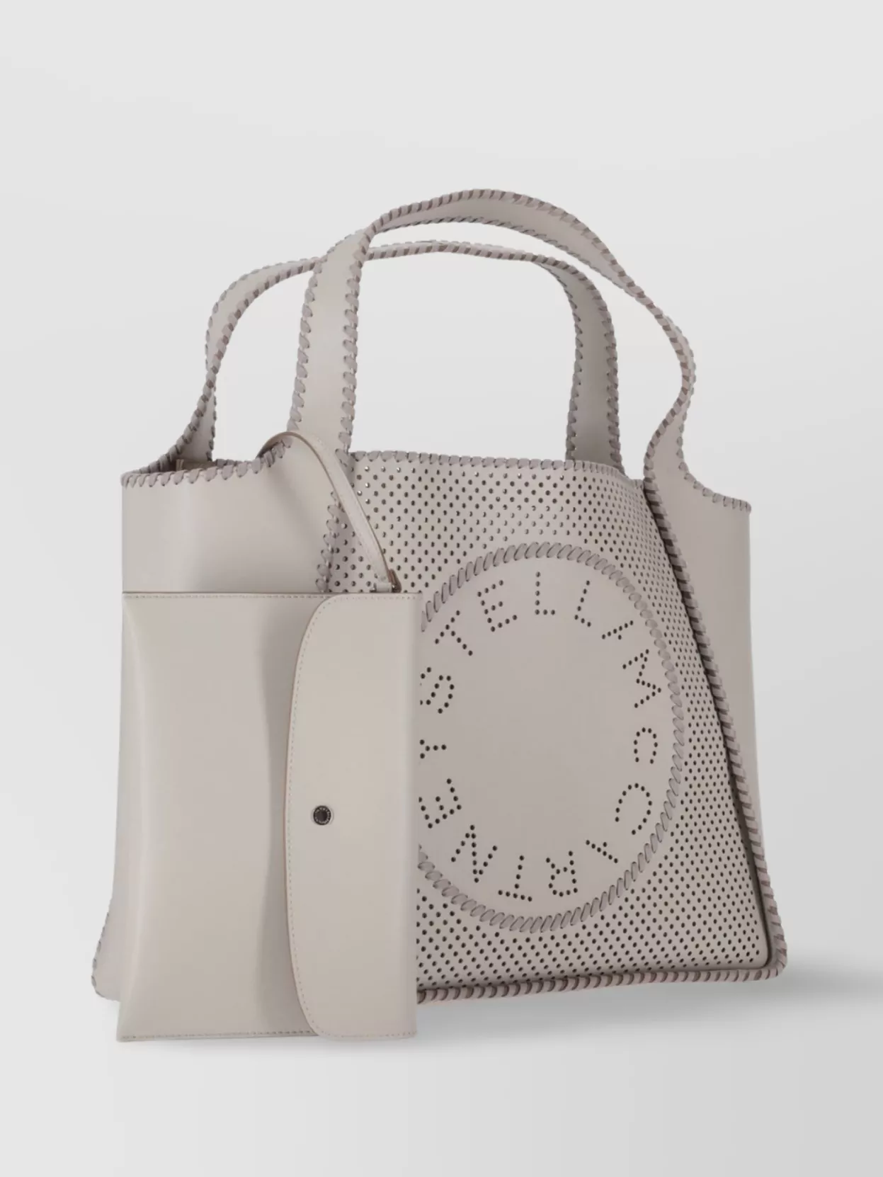 Stella Mccartney Perforated Eco Alter Mat Tote Bag