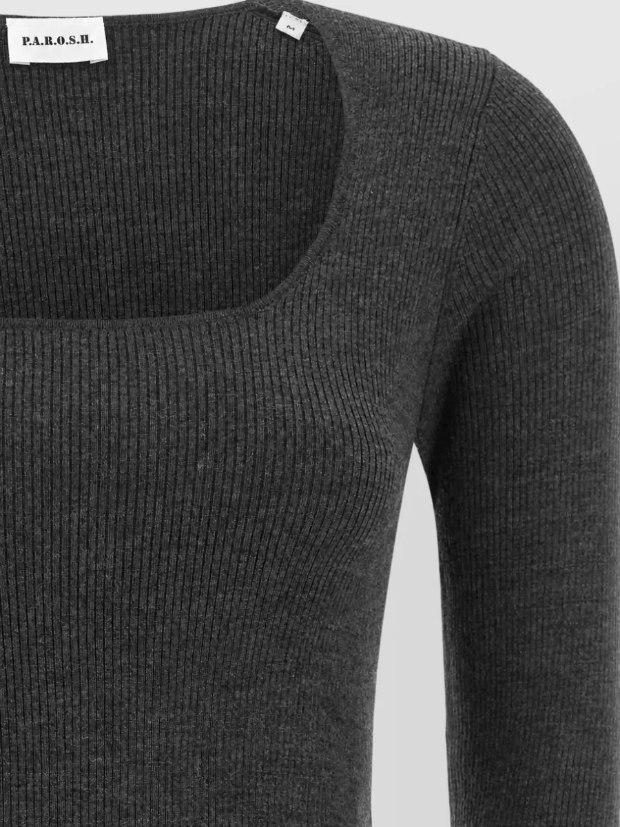 P.a.r.o.s.h. Wool Long Sweater
