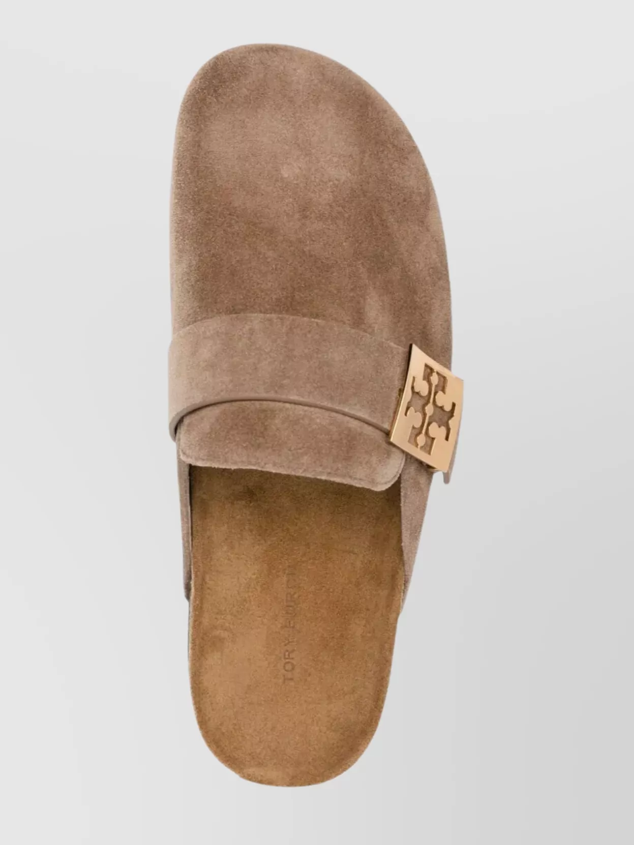 Tory Burch Mellow Logo Shearling Flat Mules