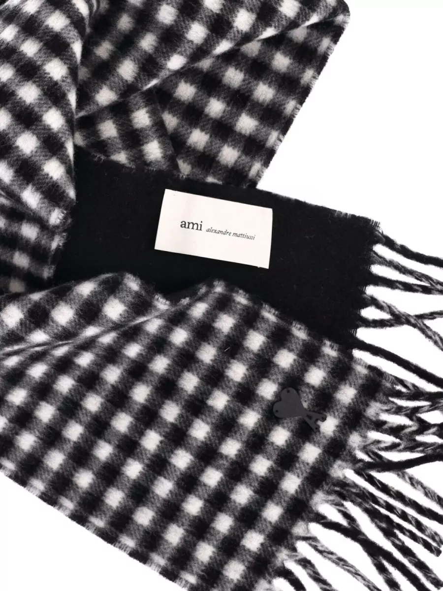 Ami Paris Wool Scarf