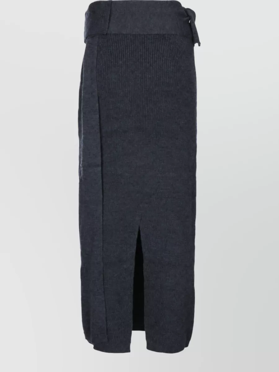 Entire Studios Virgin Wool High-Rise Skirt