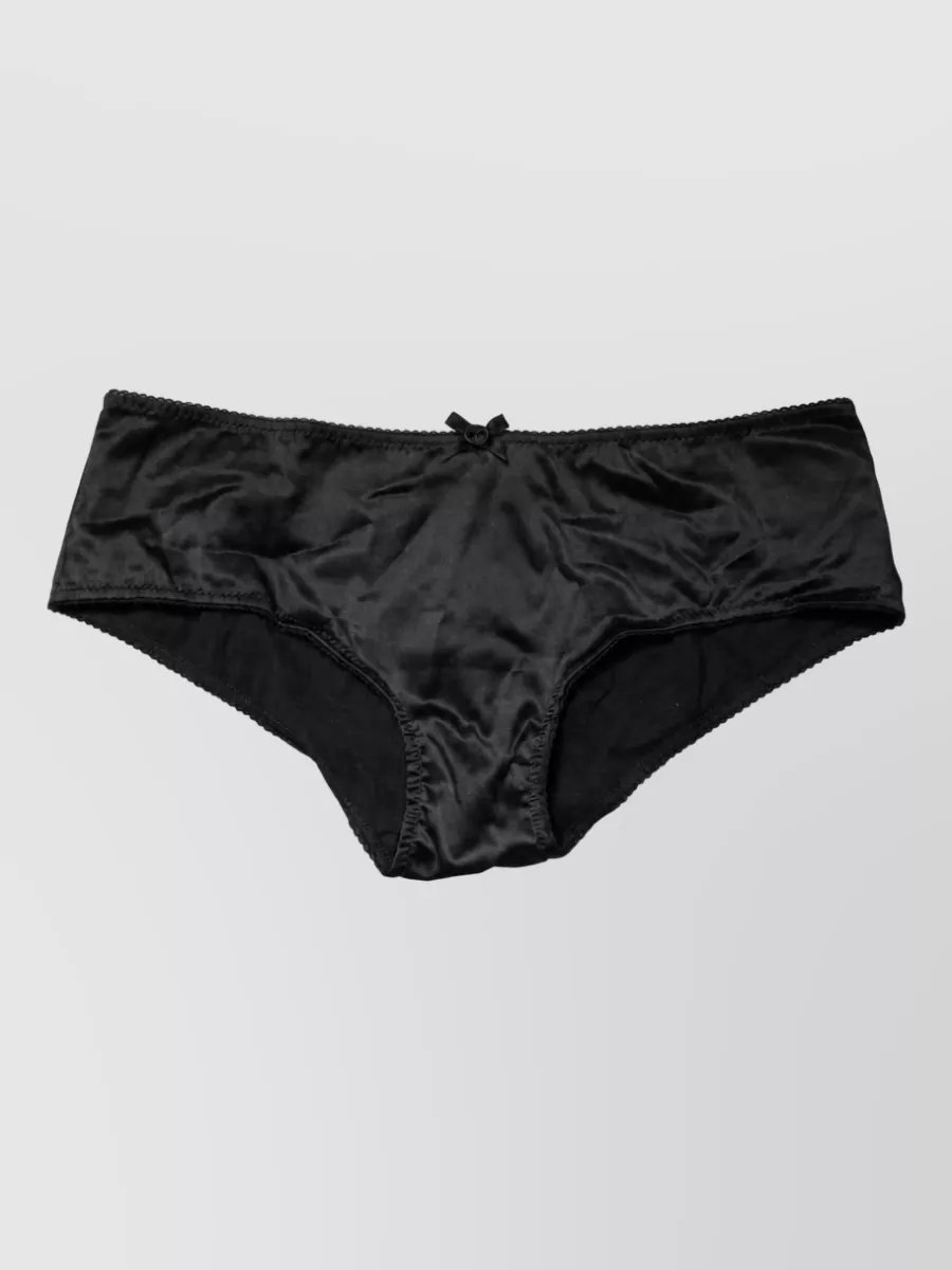 Dolce&Gabbana silk mid-rise briefs