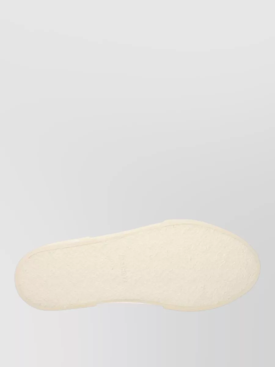 Jil Sander Fabric Low-Top Sneakers