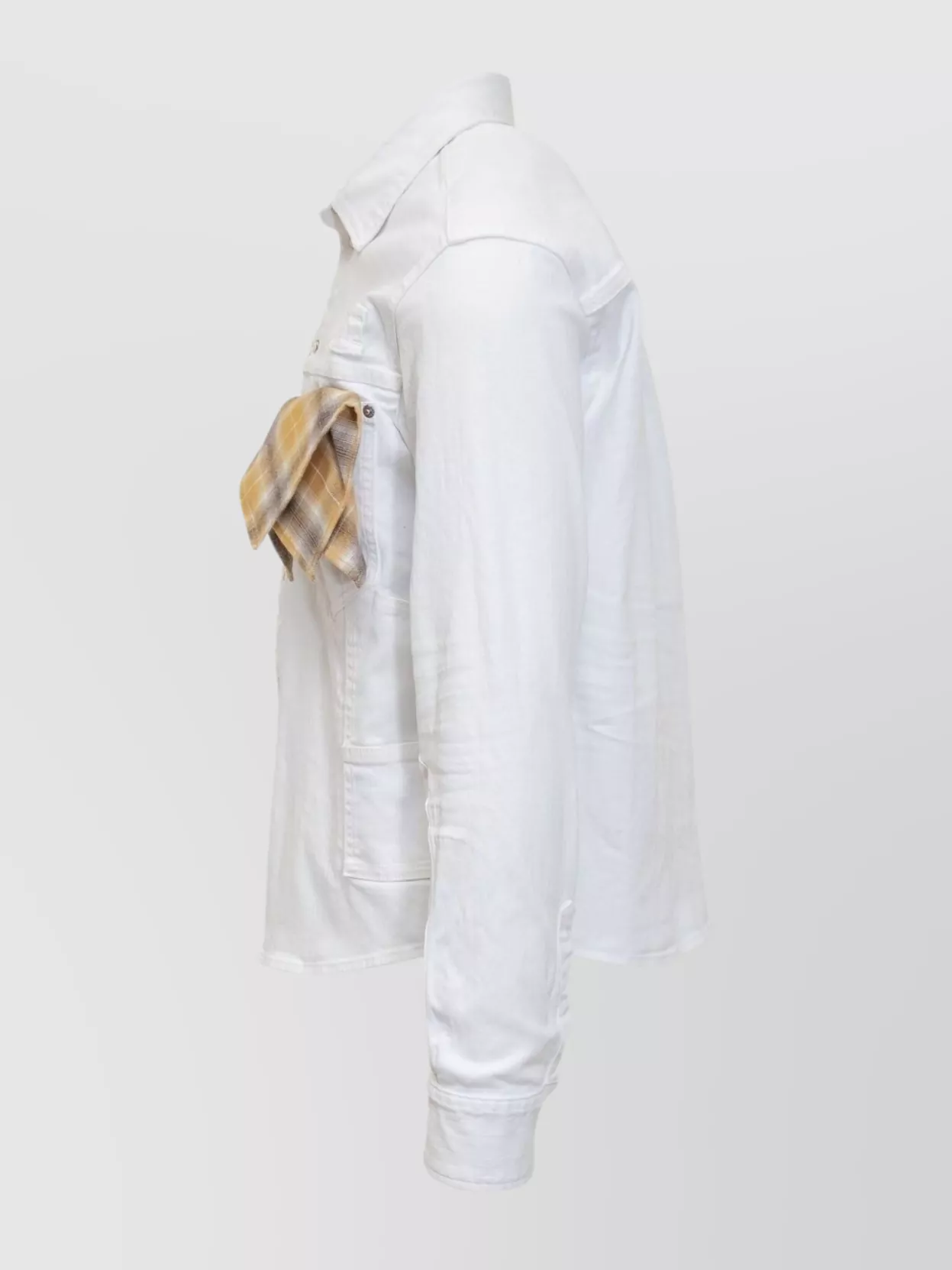 Dsquared2 Collared Plaid Shirt With Chest Pockets